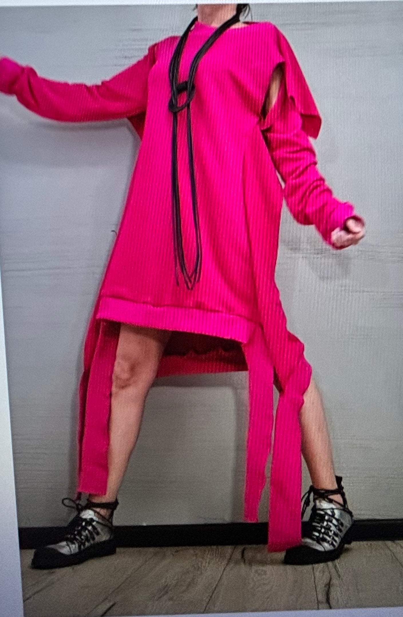 Oversize Long Sleeve Dress
