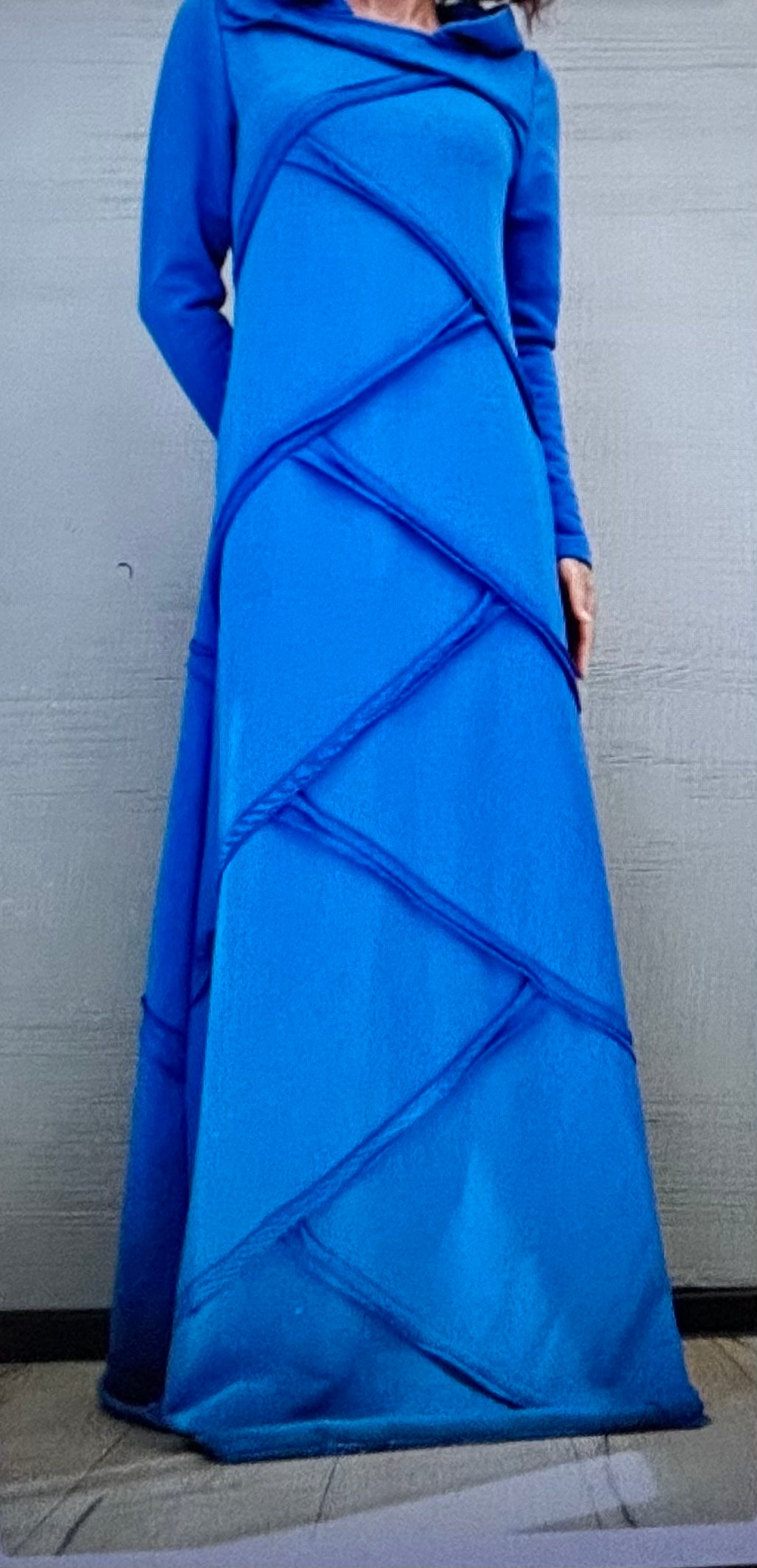Long Hooded Dress