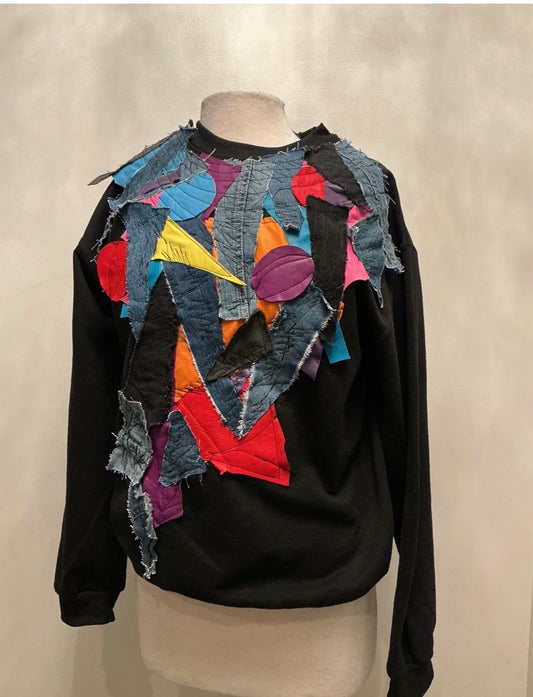 ABSTRACT SWEATSHIRT