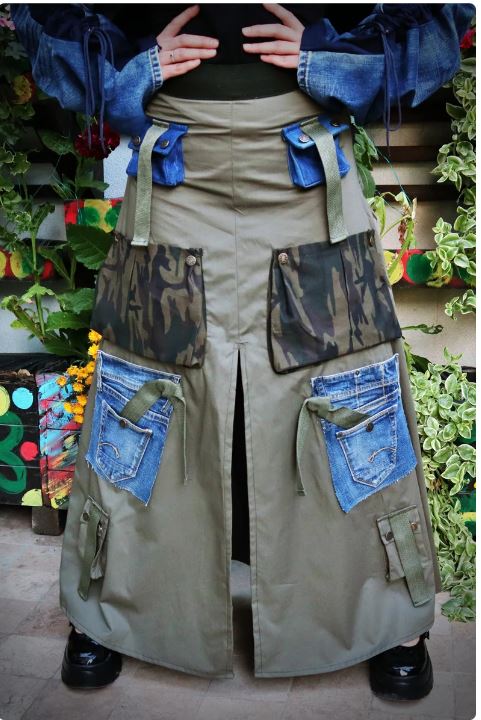 CAMO SKIRT