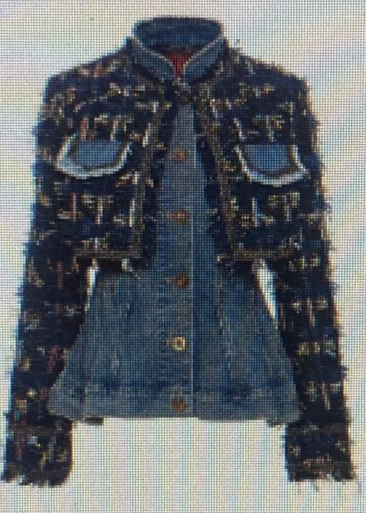 Denim Tweed Jacket